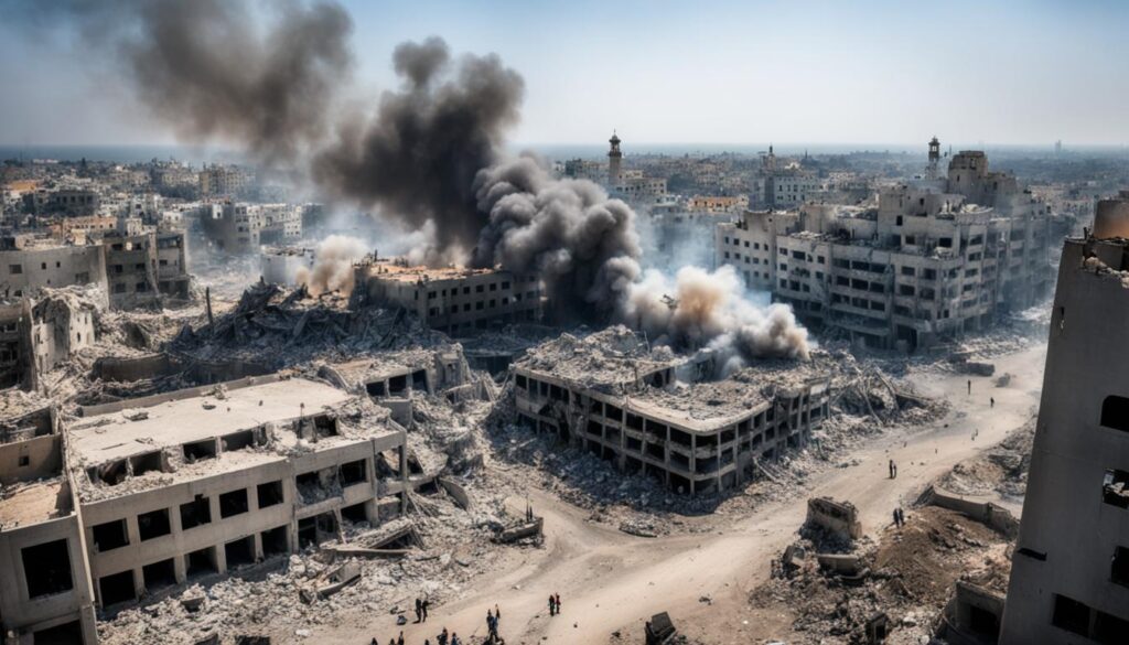 Media coverage in Gaza Strip war