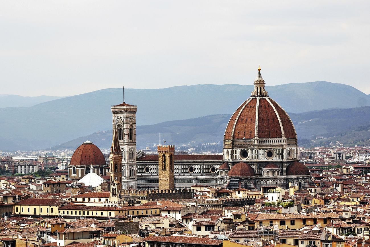 Florence, Italy. Original public domain image from Wikimedia Commons