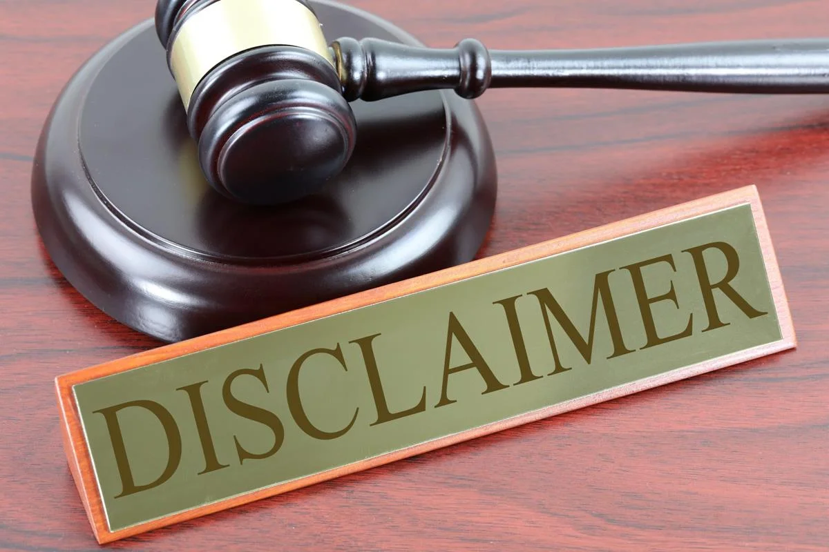 Disclaimer